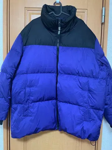 GAP 다운 자켓 보라색/블랙