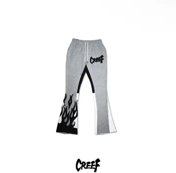 CREEF 플레어 팬츠 그레이 구하기 어려움