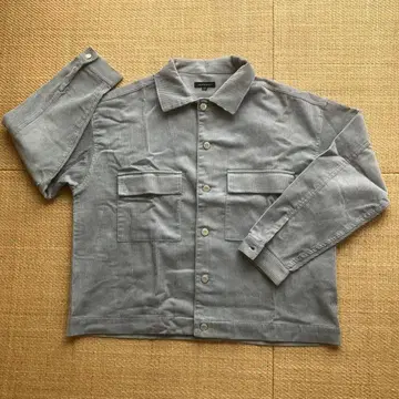 URBAN RESEARCH 코듀로이 셔츠 자켓 38 그레이