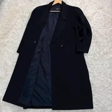 100cm 초과 Jupian 캐시미어 더블 브레스트 체스터 코트 XL