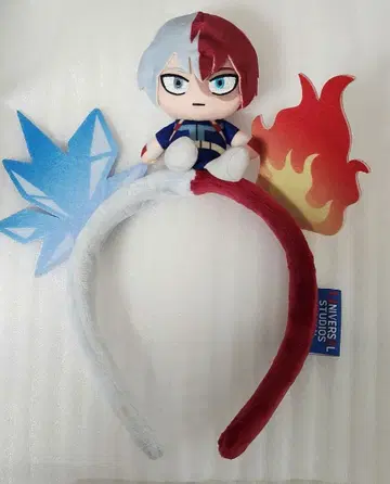 토도로키 쇼토 봉제 인형 머리띠