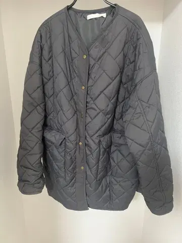 루필리안 퀼팅 코트