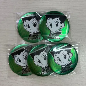 HUNTER x HUNTER 곤 데 컬렉션 캔뱃지 5세트