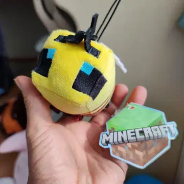 Minecraft Bee 봉제 인형