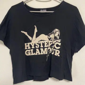 HYSTERIC GLAMOUR 블랙 T셔츠