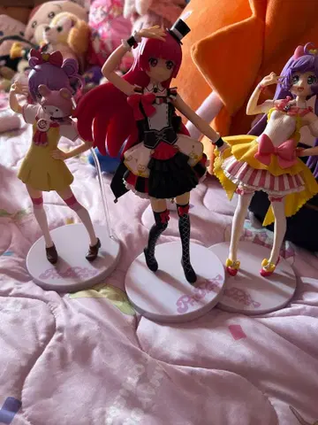 프리파라 피규어 3점 세트