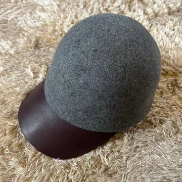 [ AURA Standard ] 울 소가죽 캡