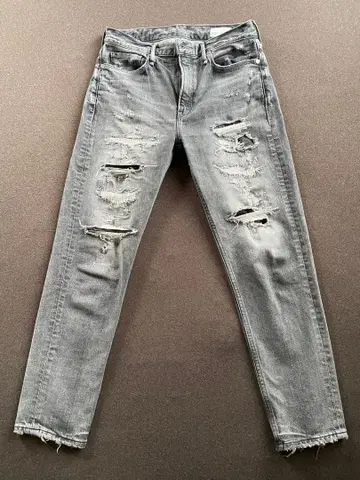 upper heights 그레이 스트레이트 데님