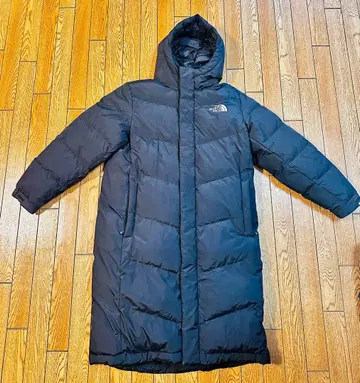 THE NORTH FACE 블랙 롱 다운 자켓
