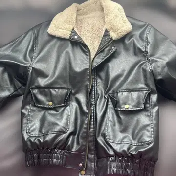 가죽 자켓 ( L ) 블랙