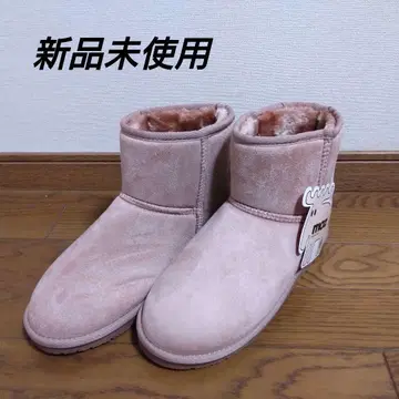 moz 어그 부츠 핑크 베이지 M