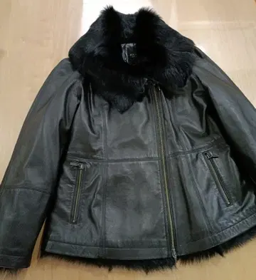 새상품 더마 컬렉션 램 가죽 양 더블 라이더 자켓 퍼