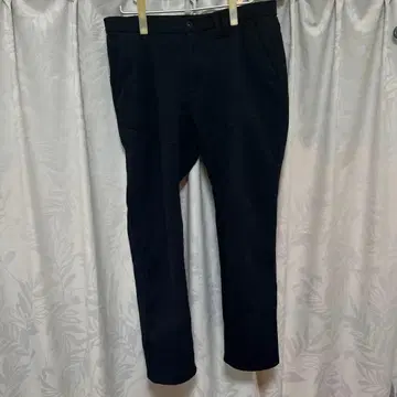 워크맨 HP009 에어로 스트레치 웜 슬랙스 네이비 니트