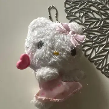 키티 포근포근 캐릭터 키링