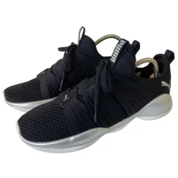 PUMA Flourish Low Top 블랙 러닝화