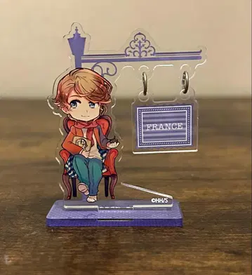 헤타리아 유라유라 사인 아크릴 스탠드 프랑스 프란시스