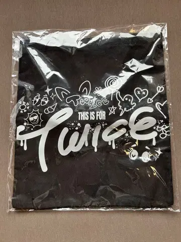TWICE 토트백 THIS IS FOR (블랙)