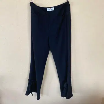 갤러리 비스콘티 팬츠 블랙 리본