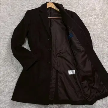 STUDIOUS 다크 브라운 체스터 코트 1 S 상당 울