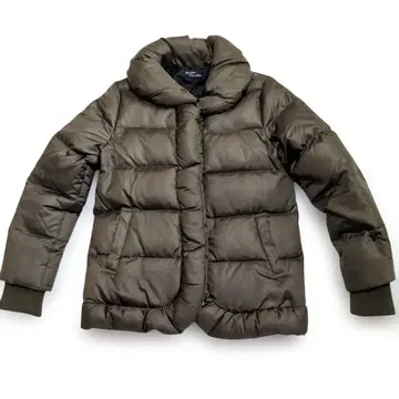 모스그린 다운 자켓
