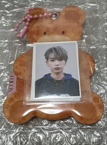 [ 익명 배송 ] &team 하루아 DICON ID 사진 키링