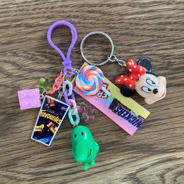 주렁주렁 키링 시리타가리군 빈티지 키링 미니