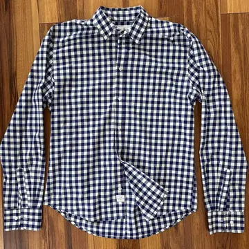 madein USA Frank & Eileen 박스 체크 셔츠 S