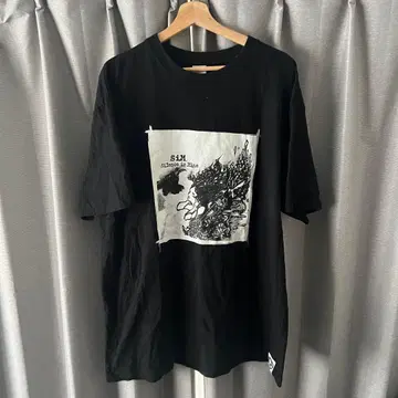SiM Silence iz Mine 블랙 T셔츠 XXL
