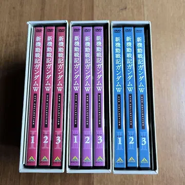 신 기동전사 건담 W DVD 3권 세트 묶음 판매