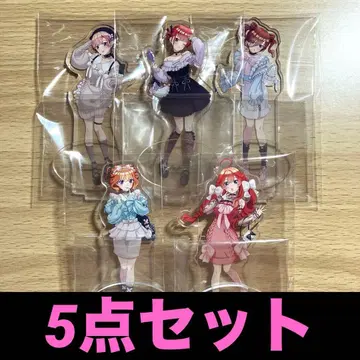 5등분의 신부 이치카 니노 미쿠 요츠바 이츠키 아크릴 스탠드 제일복권