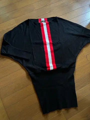 돌먼 루즈핏 미니 원피스 헤이세이 갸루 배색