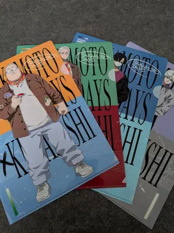 SAKAMOTO DAYS 클리어 파일 5장 세트