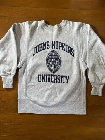 챔피온 80s 트리코 태그 리버스 위브 빈티지 3단 프린트