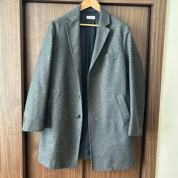 SHIPS 체스터 코트 그레이 체크