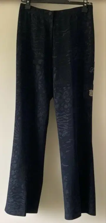 이타리야 블랙 무늬 팬츠