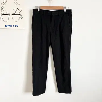 유나이티드 애로우즈 돌려입기 좋은 슬랙스 심플 스테디셀러