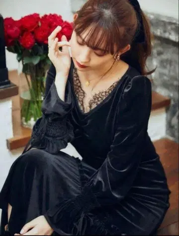 하립투 벨로아 원피스