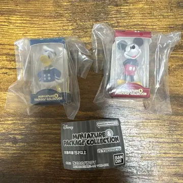 디즈니 미니어처 패키지 컬렉션 미키 도날드 세트