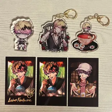 악마 집사와 검은 고양이 로노 굿즈 6종 금박