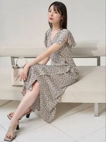 FRAY I.D 카슈쿨 프린트 원피스