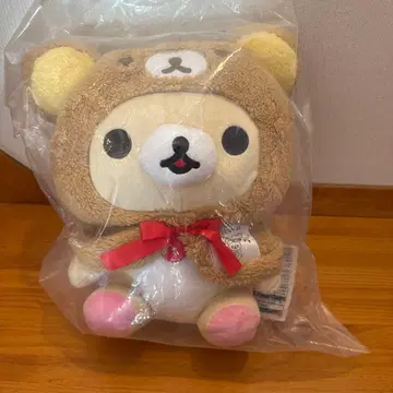 [ 미사용 새상품 ] 마네코리락쿠마 봉제 인형 리락쿠마 15th 제일복권