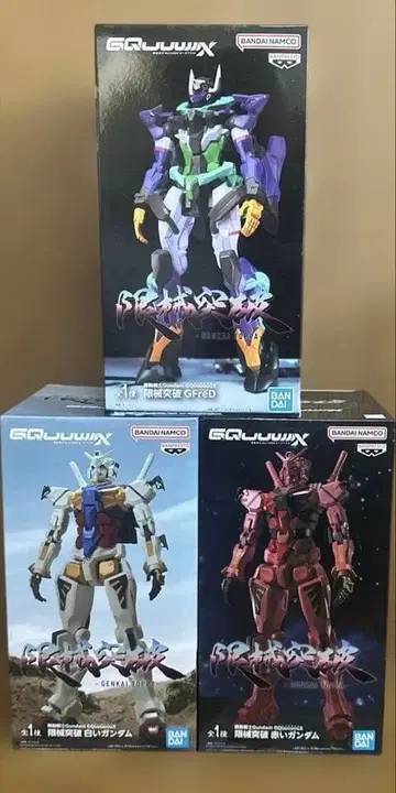 기동전사 건담 Gquuuuuux 한계 돌파 건담 피규어 세트