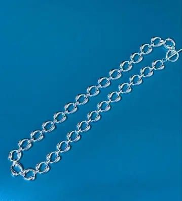 SINSS 실버 링크 체인 목걸이