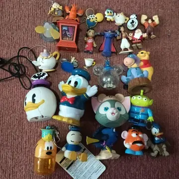 디즈니 피규어 키링 세트