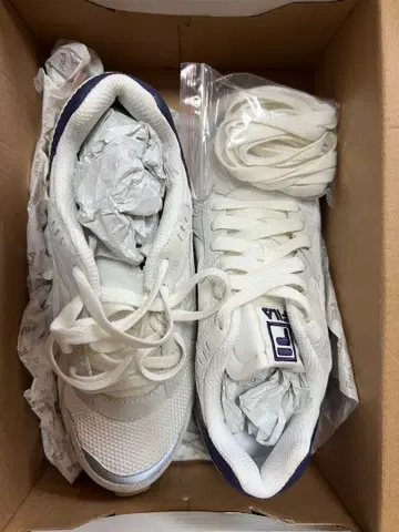 FILA ZAGATO 스니커즈 ( 라이트 그레이 ) 23.0cm