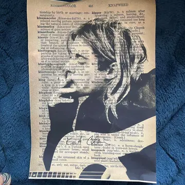 커트 코번 포스터 Nirvana