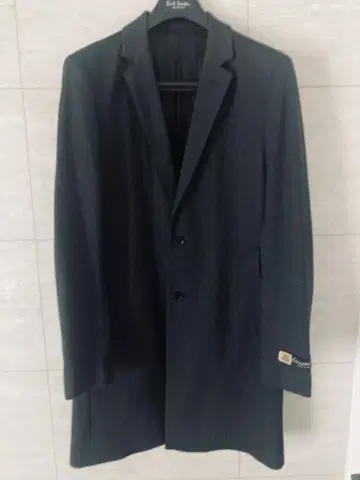 nano universe 다크 그레이 체스터 코트