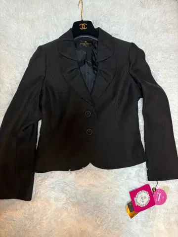 미사용 새상품 SOIR BENIR 테일러드 자켓 9호 블랙