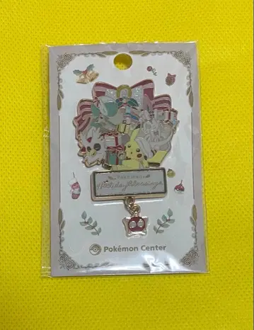 포켓몬 센터 2025 크리스마스 한정판 로고 핀즈 핀 배지