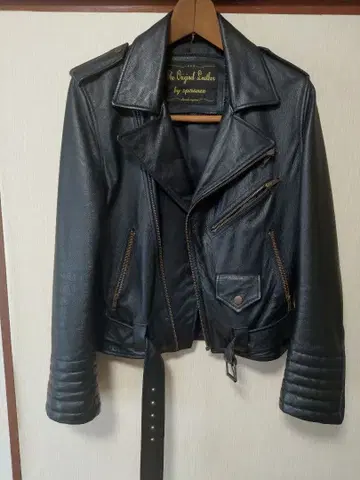 speranza 더블 라이더 자켓 블랙 미즈타니 슌스케